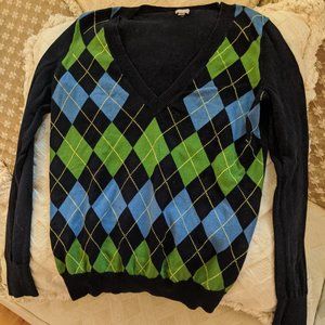 SALE JCrew Argyle Sweater